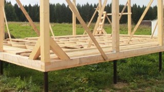 Сарай на винтовых сваях или хозблок на сваях Павлово цена от 2521 руб. / шт.