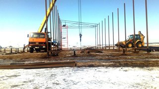 Аренда экскаватора погрузчика с ямобуром в Павлово цена от 1544 руб